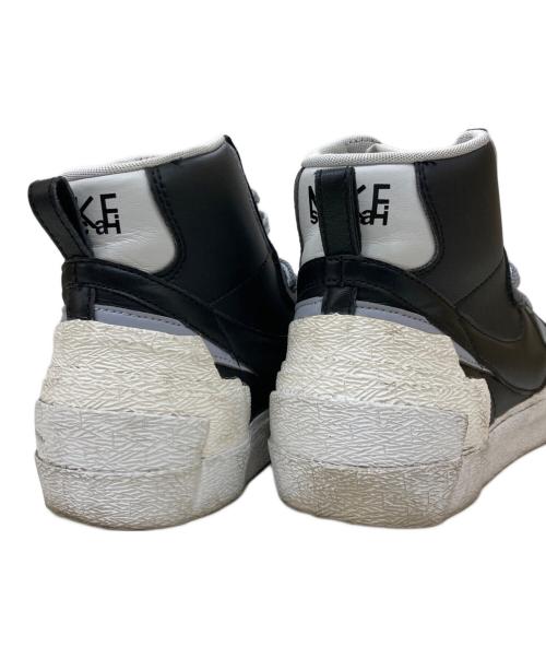 NIKE（ナイキ）NIKE (ナイキ) sacai (サカイ) sacai × NIKE BLAZER MID ブラック サイズ:26.5㎝の古着・服飾アイテム