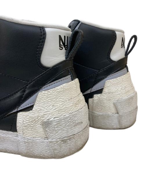 NIKE（ナイキ）NIKE (ナイキ) sacai (サカイ) sacai × NIKE BLAZER MID ブラック サイズ:26.5㎝の古着・服飾アイテム