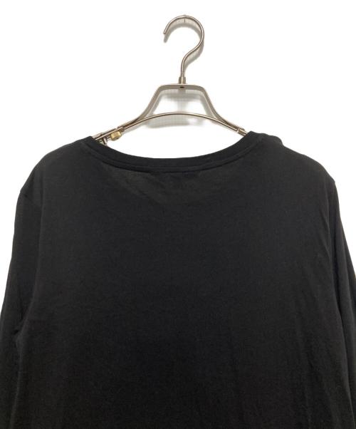 ARMANI EXCHANGE（アルマーニ エクスチェンジ）ARMANI EXCHANGE (アルマーニ エクスチェンジ) カットソーワンピース ブラック サイズ:Lの古着・服飾アイテム