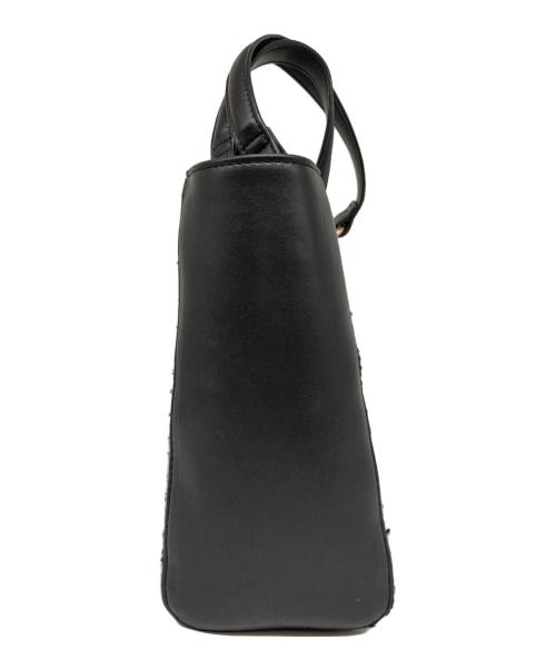 DIANA（ダイアナ）DIANA (ダイアナ) ツイード2WAYショルダーバッグ ホワイト×ブラックの古着・服飾アイテム