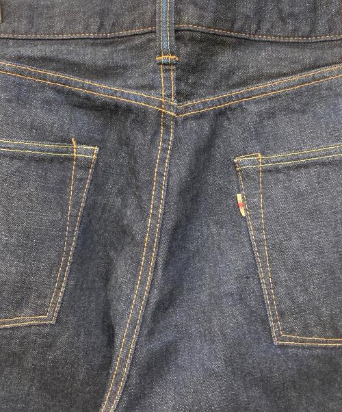 MOMOTARO JEANS（桃太郎ジーンズ）MOMOTARO JEANS (桃太郎ジーンズ) 15.7oz 特濃インディゴ出陣クラシックストレートジーンズ インディゴ サイズ:91cm(W36)の古着・服飾アイテム