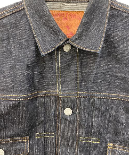 MOMOTARO JEANS（桃太郎ジーンズ）MOMOTARO JEANS (桃太郎ジーンズ) 出陣 ダブルポケットデニムジャケット インディゴ サイズ:SIZE 40の古着・服飾アイテム
