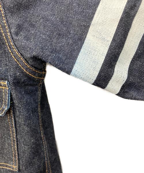 MOMOTARO JEANS（桃太郎ジーンズ）MOMOTARO JEANS (桃太郎ジーンズ) 出陣 ダブルポケットデニムジャケット インディゴ サイズ:SIZE 40の古着・服飾アイテム