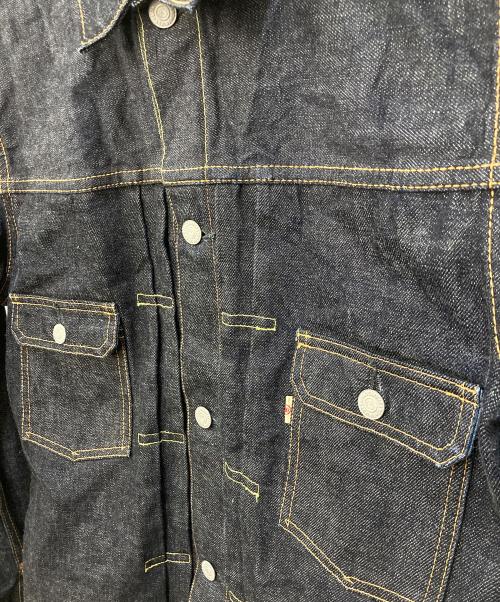 MOMOTARO JEANS（桃太郎ジーンズ）MOMOTARO JEANS (桃太郎ジーンズ) 出陣 ダブルポケットデニムジャケット インディゴ サイズ:SIZE 40の古着・服飾アイテム