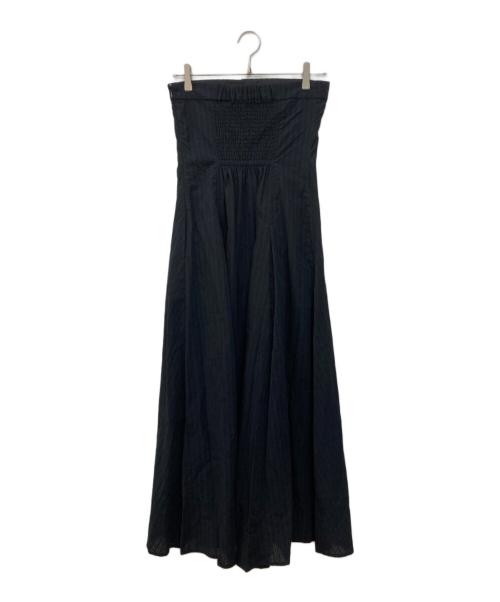 LAGUNA MOON（ラグナムーン）LAGUNA MOON (ラグナムーン) シュリンクカットソーセットベアワンピース ホワイト×ブラック サイズ:Sの古着・服飾アイテム