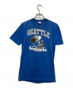 AVIREXアヴィレックス）の古着「ヴィンテージTシャツ」｜ブルー