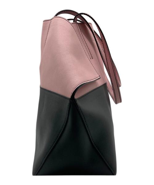 ALEXANDER McQUEEN（アレキサンダーマックイーン）ALEXANDER McQUEEN (アレキサンダーマックイーン) バタフライトートバッグ ブラック×ピンクの古着・服飾アイテム