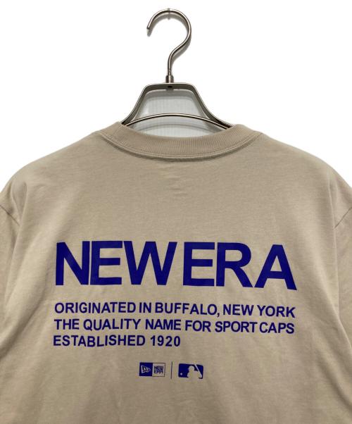 New Era（ニューエラ）New Era (ニューエラ) クルーネックT ベージュ サイズ:Mの古着・服飾アイテム