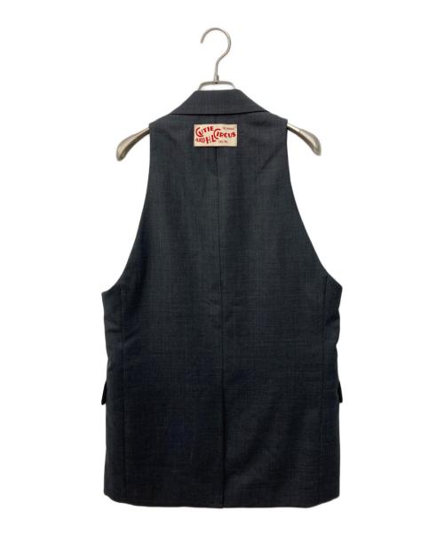 ZARA（ザラ）ZARA (ザラ) HARRY LAMBERT (ハリー・ランバート) ベスト グレー サイズ:Lの古着・服飾アイテム