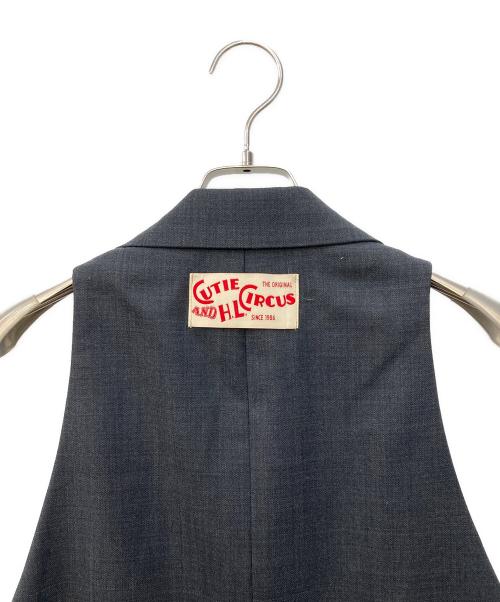 ZARA（ザラ）ZARA (ザラ) HARRY LAMBERT (ハリー・ランバート) ベスト グレー サイズ:Lの古着・服飾アイテム