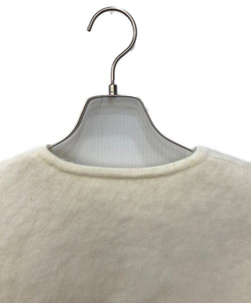 Apuweiser-riche（アプワイザーリッシェ）Apuweiser-riche (アプワイザーリッシェ) シャギーニットジャケット アイボリー サイズ:SIZE 2の古着・服飾アイテム