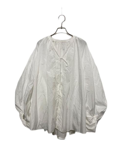 ETRE TOKYO（エトレトウキョウ）ETRE TOKYO (エトレトウキョウ) ボリュームスリーブブラウス ホワイト サイズ:FREEの古着・服飾アイテム