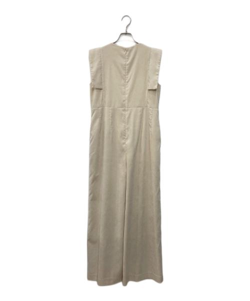 CLANE（クラネ）CLANE (クラネ) スクエアスリーブオールインワン ベージュ サイズ:1の古着・服飾アイテム