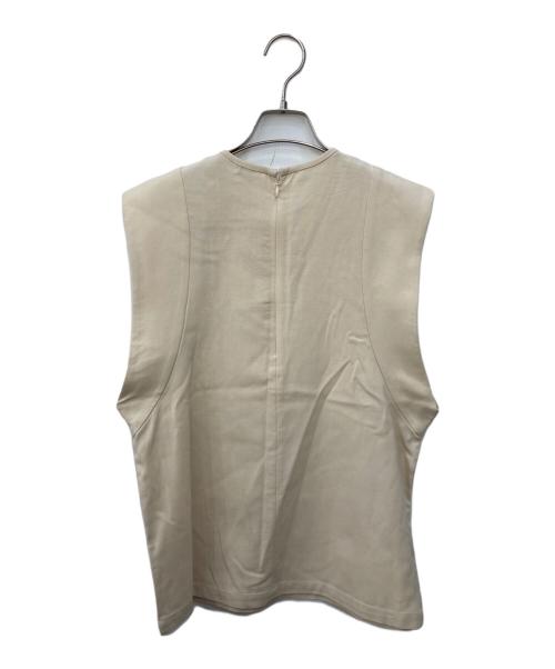 CLANE（クラネ）CLANE (クラネ) ラウンドスリーブトップス アイボリー サイズ:SIZE 1の古着・服飾アイテム