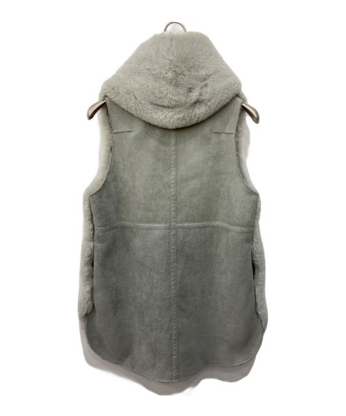 Luger（ルガー）LUGER (ルガー) ファーコート グレー サイズ:FREEの古着・服飾アイテム