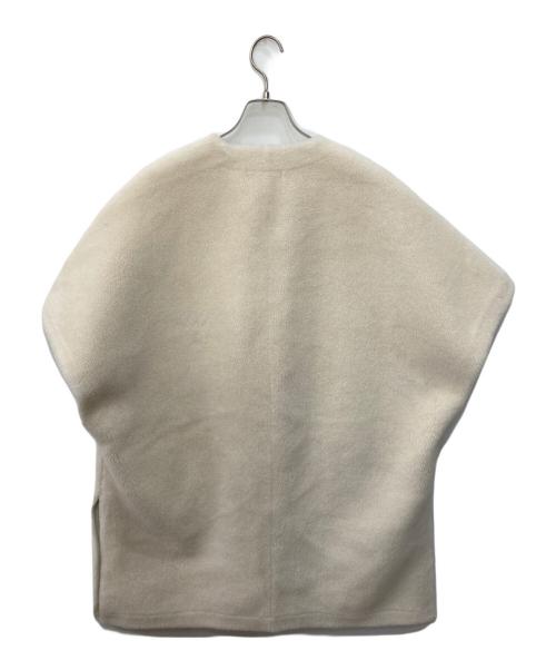 Maglia Plus（マリアプラス）maglia plus (マリアプラス) オーバーサイズボアベスト アイボリー サイズ:Fの古着・服飾アイテム