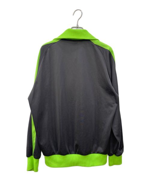 PUMA（プーマ）PUMA (プーマ) トラックジャケット ブラック×グリーン サイズ:Lの古着・服飾アイテム