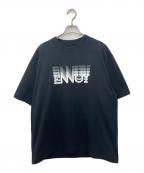 ENNOYエンノイ）の古着「Electric Logo Gradation」｜ブラック