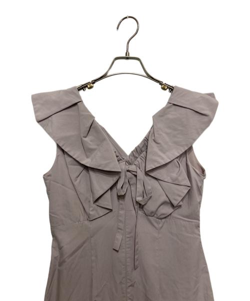 HER LIP TO（ハーリップトゥ）Her lip to (ハーリップトゥ) Destiny Ruffled Long Dress ピンク サイズ:Mの古着・服飾アイテム