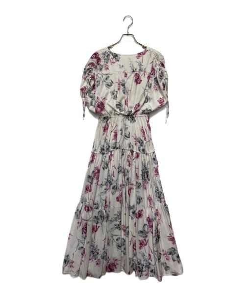 HER LIP TO（ハーリップトゥ）Her lip to (ハーリップトゥ) Full Of Love Long Dress ピンク サイズ:Mの古着・服飾アイテム