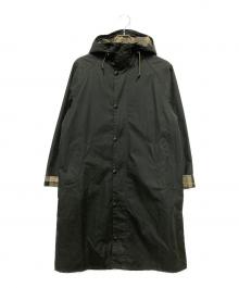 Barbour（バブアー）の古着「HOODED HUNTING WAX」｜オリーブ