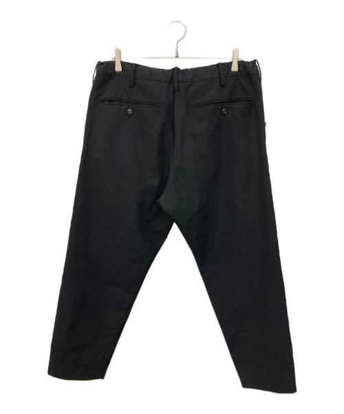 FUMITO GANRYU（フミトガンリュウ）FUMITO GANRYU (フミトガンリュウ) WARM UP SLACK PANTS ブラック サイズ:Sの古着・服飾アイテム