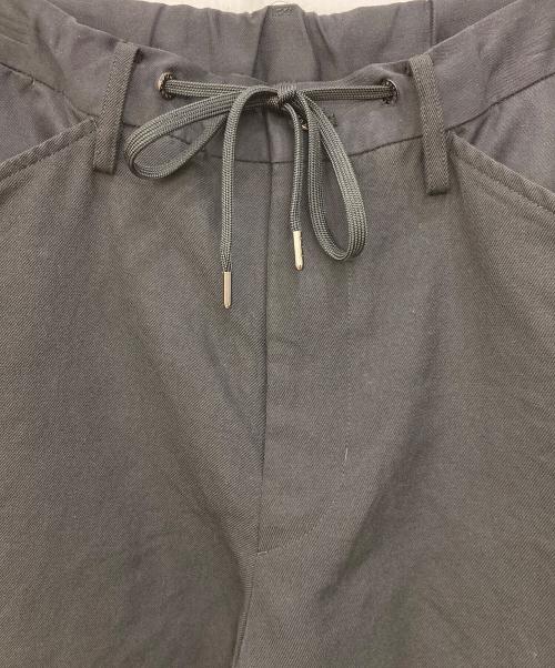 FUMITO GANRYU（フミトガンリュウ）FUMITO GANRYU (フミトガンリュウ) WARM UP SLACK PANTS ブラック サイズ:Sの古着・服飾アイテム