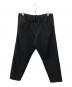 FUMITO GANRYU（フミトガンリュウ）の古着「WARM UP SLACK PANTS」｜ブラック