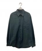 Yohji Yamamoto COSTUME D' HOMMEヨウジヤマモト コスチュームドオム）の古着「レギュラーカラーシャツ」｜ブラック