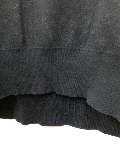 TTT MSW（ティー）TTT MSW (ティー) creative drug store (クリエイティヴドラッグストア) 総柄ニット ブラック サイズ:Mの古着・服飾アイテム