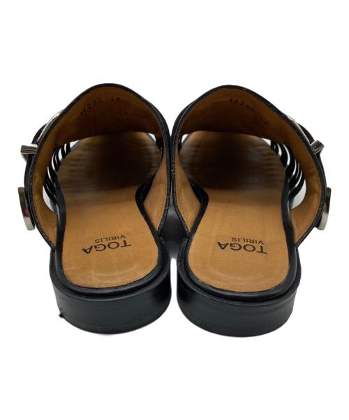 TOGA VIRILIS（トーガ ビリリース）TOGA VIRILIS (トーガ ビリリース) グルカサンダル ブラック サイズ:25㎝の古着・服飾アイテム