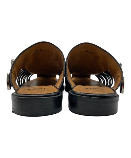 TOGA VIRILIS（トーガ ビリリース）TOGA VIRILIS (トーガ ビリリース) グルカサンダル ブラック サイズ:25㎝の古着・服飾アイテム