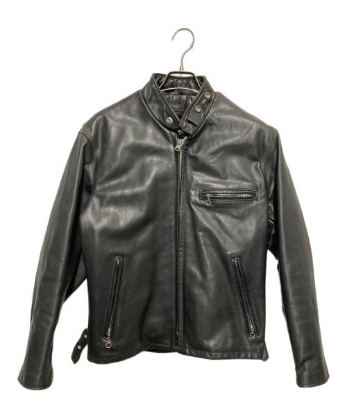 Schott（ショット）Schott (ショット) ライナー付シングルライダースジャケット ブラック サイズ:SIZE38の古着・服飾アイテム