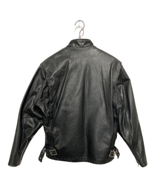 Schott（ショット）Schott (ショット) ライナー付シングルライダースジャケット ブラック サイズ:SIZE38の古着・服飾アイテム