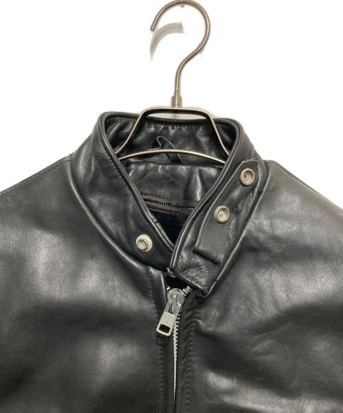 Schott（ショット）Schott (ショット) ライナー付シングルライダースジャケット ブラック サイズ:SIZE38の古着・服飾アイテム