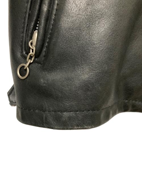 Schott（ショット）Schott (ショット) ライナー付シングルライダースジャケット ブラック サイズ:SIZE38の古着・服飾アイテム