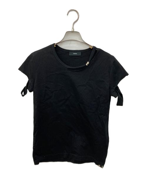 DIESEL（ディーゼル）DIESEL (ディーゼル) T-BULLOCK カットソー ブラック サイズ:Ⅿの古着・服飾アイテム