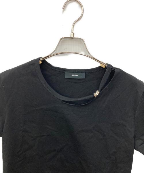 DIESEL（ディーゼル）DIESEL (ディーゼル) T-BULLOCK カットソー ブラック サイズ:Ⅿの古着・服飾アイテム