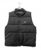 X-LARGEエクストララージ）の古着「ダウンベスト」｜ブラック