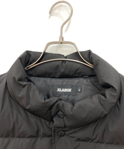 X-LARGE（エクストララージ）X-LARGE (エクストララージ) ダウンベスト ブラック サイズ:XLの古着・服飾アイテム