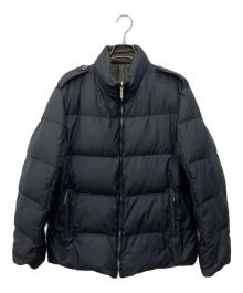 MONCLER（モンクレール）の古着「リバーシブルダウンジャケット」｜ブラック×カーキ
