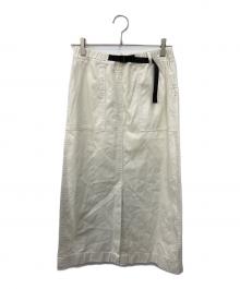 GRAMICCI（グラミチ）の古着「ロングベイカースカート」｜ホワイト