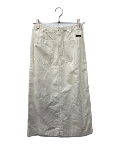 GRAMICCI（グラミチ）GRAMICCI (グラミチ) ロングベイカースカート ホワイト サイズ:Ｍの古着・服飾アイテム