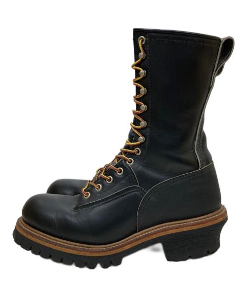 RED WING（レッドウィング）RED WING (レッドウィング) ロガーブーツ ブラック サイズ:SIZE 7Dの古着・服飾アイテム