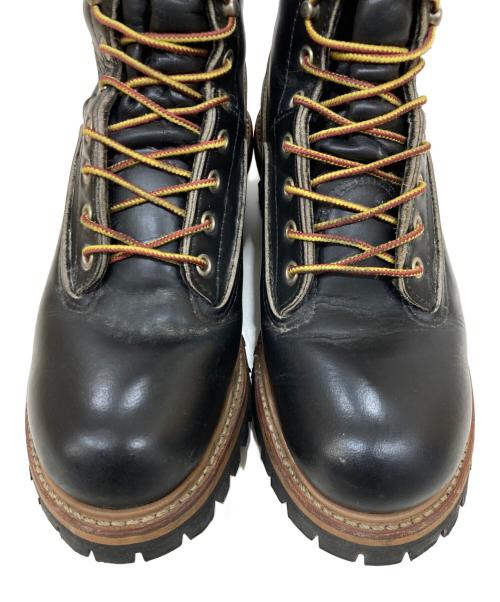 RED WING（レッドウィング）RED WING (レッドウィング) ロガーブーツ ブラック サイズ:SIZE 7Dの古着・服飾アイテム