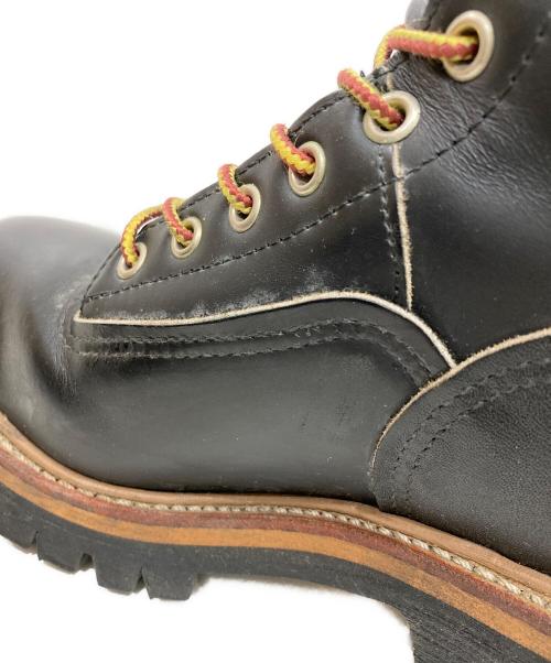 RED WING（レッドウィング）RED WING (レッドウィング) ロガーブーツ ブラック サイズ:SIZE 7Dの古着・服飾アイテム