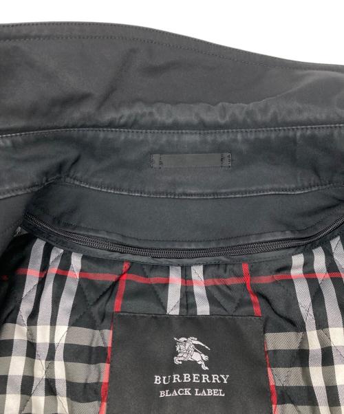 BURBERRY BLACK LABEL（バーバリーブラックレーベル）BURBERRY BLACK LABEL (バーバリーブラックレーベル) ライナー付ステンカラーコート ブラック サイズ:Mの古着・服飾アイテム