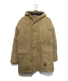 adidas Originals（アディダスオリジナル）の古着「ダウンジャケット」｜ベージュ