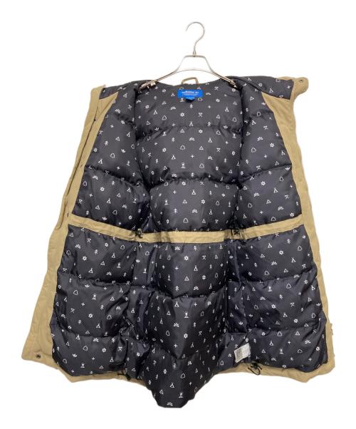 adidas Originals（アディダスオリジナル）adidas originals (アディダスオリジナル) ダウンジャケット ベージュ サイズ:Lの古着・服飾アイテム
