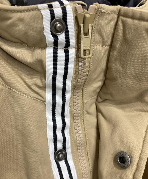 adidas Originals（アディダスオリジナル）adidas originals (アディダスオリジナル) ダウンジャケット ベージュ サイズ:Lの古着・服飾アイテム